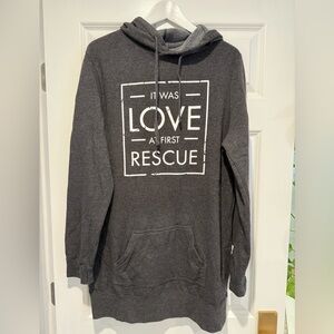RescueStrong hoodie long - XL.